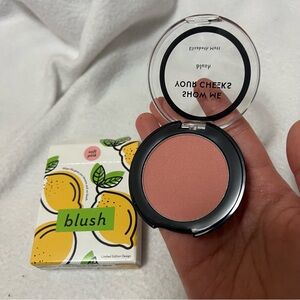 elizabeth mott show me your cheeks blush soft pink Nov sale